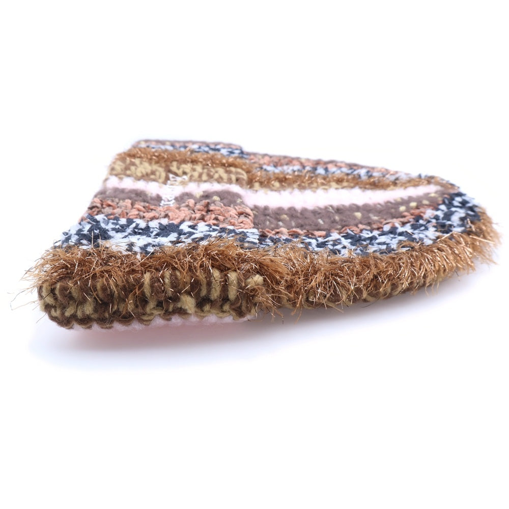SUPREME(シュプリーム) 25AW Tinsel Stripe Beanie チンセルストライプ ビーニー ニット帽 ブラウン