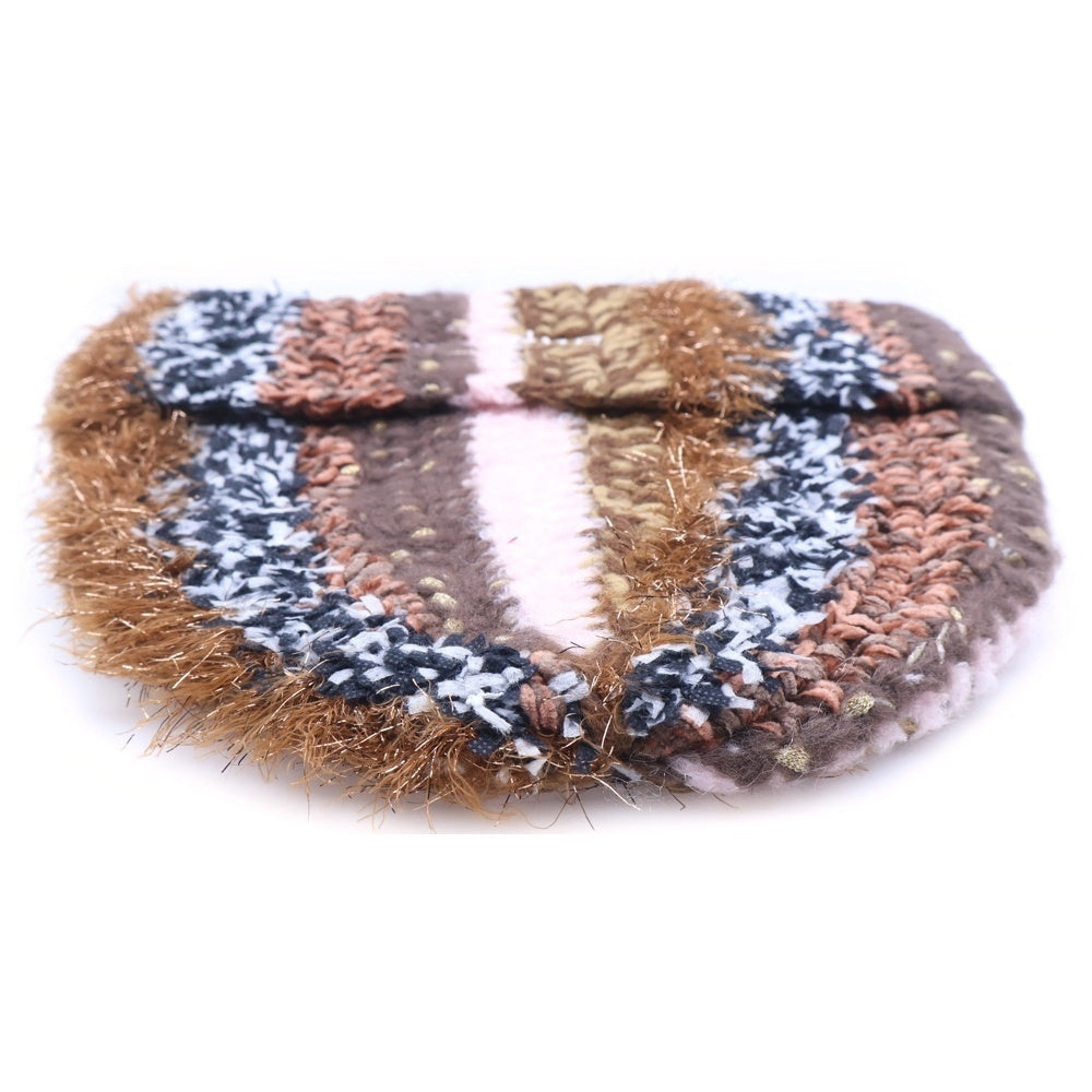 SUPREME(シュプリーム) 25AW Tinsel Stripe Beanie チンセルストライプ ビーニー ニット帽 ブラウン