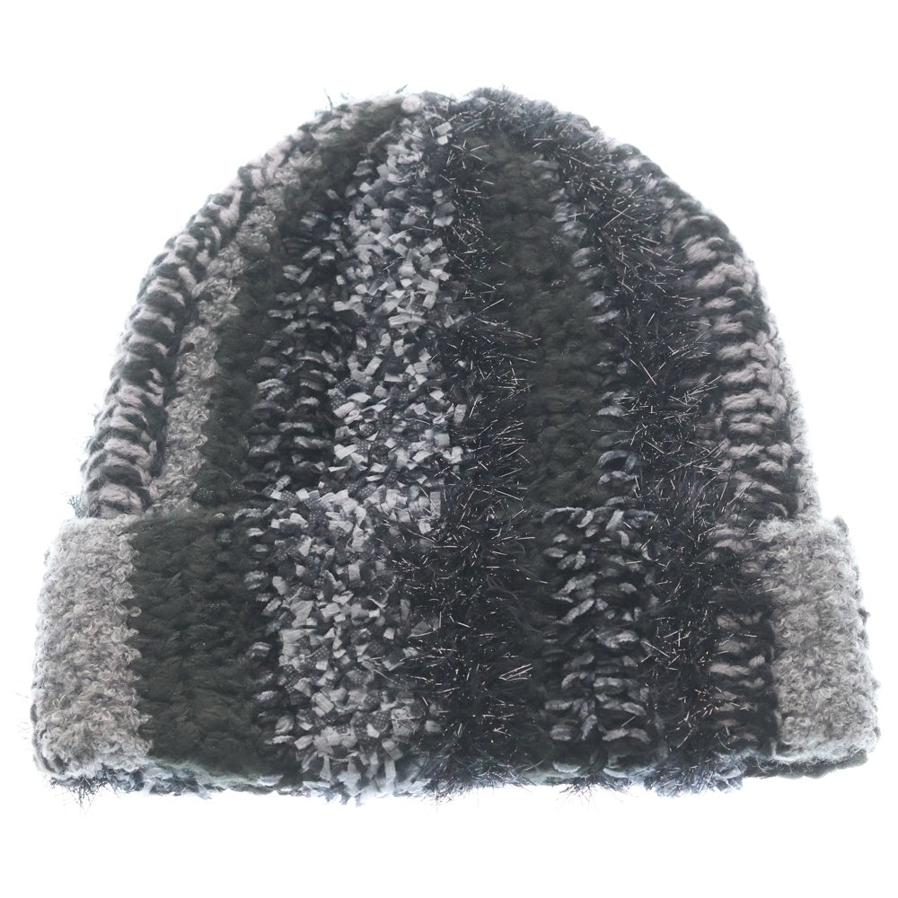 SUPREME(シュプリーム) 25AW Tinsel Stripe Beanie チンセルストライプ ビーニー ニット帽 グレー