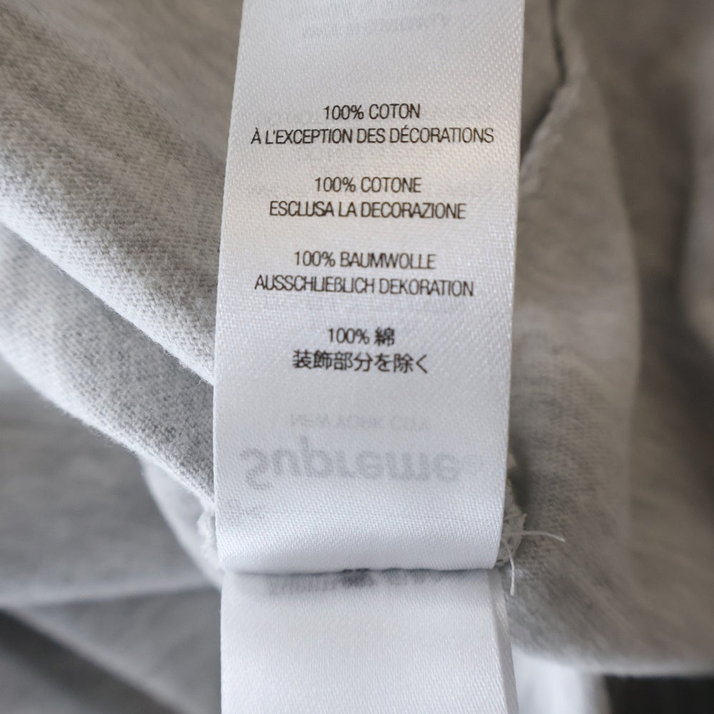 SUPREME(シュプリーム) 25AW Peacock S/S Top ピーコック クルーネック半袖Tシャツ カットソー グレー