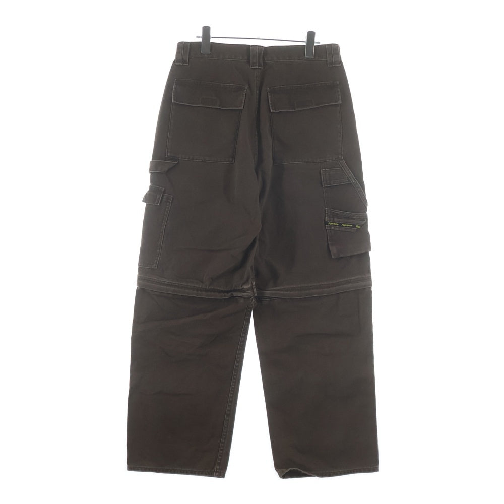 SUPREME(シュプリーム) 25AW Zip-Off Utility Pant ジップオフ ユーティリティー パンツ ブラウン