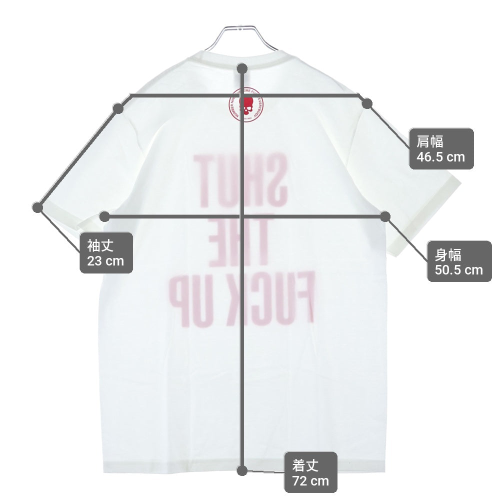 SUPREME(シュプリーム) 25AW ×NUMBER (N)INE Shut Up Tee ナンバーナイン シャットアップ クルーネック半袖Tシャツ カットソー ホワイト