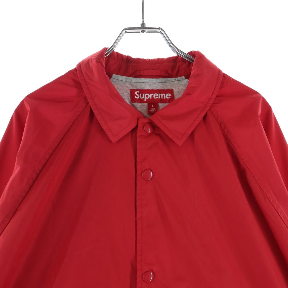 SUPREME(シュプリーム) 25AW Old English Arc Coaches Jacket オールドイングリッシュ アーチロゴ ナイロンコーチジャケット レッド