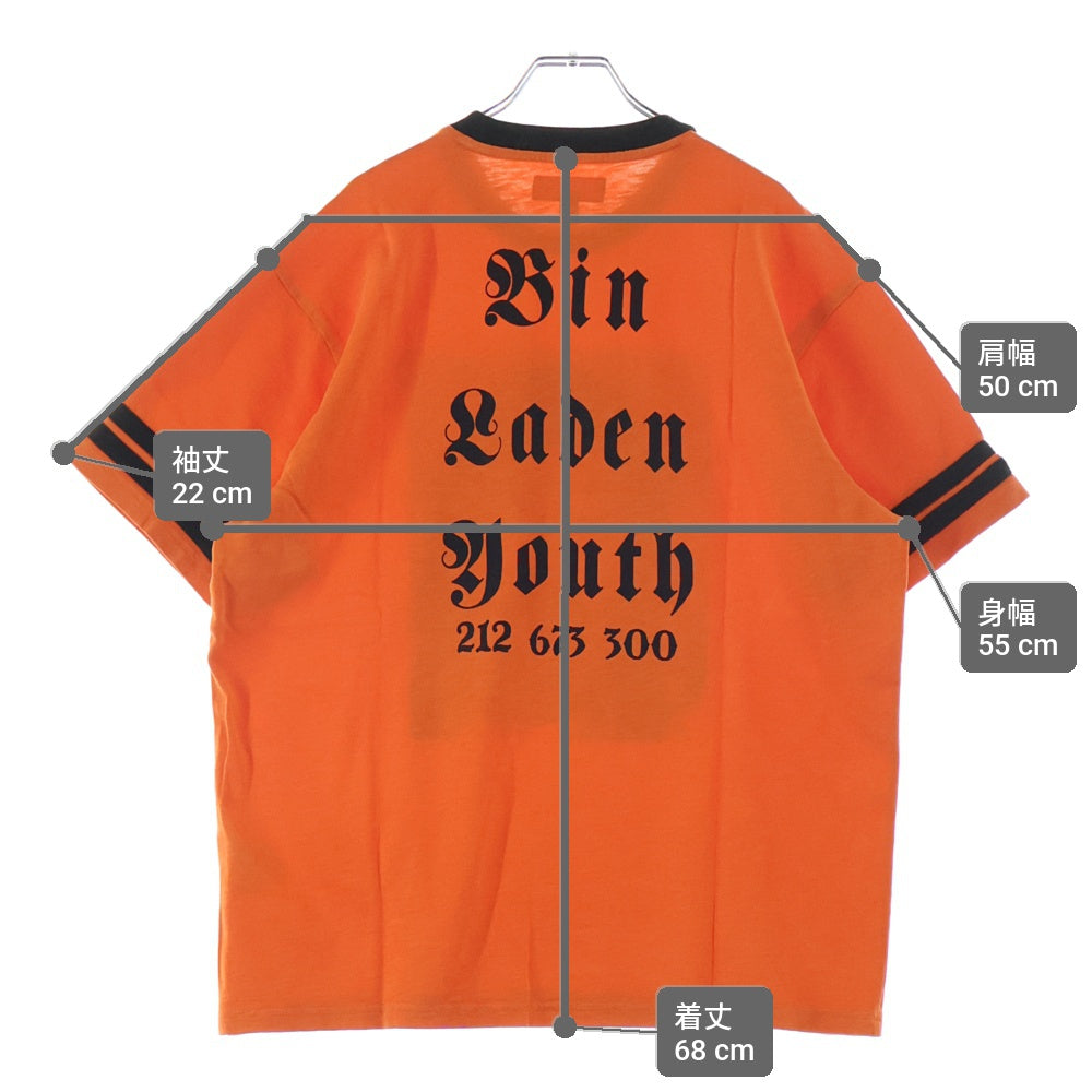 SUPREME(シュプリーム) 25AW Dash Snow S/S Top ダッシュスノー クルーネック半袖Tシャツ カットソー オレンジ