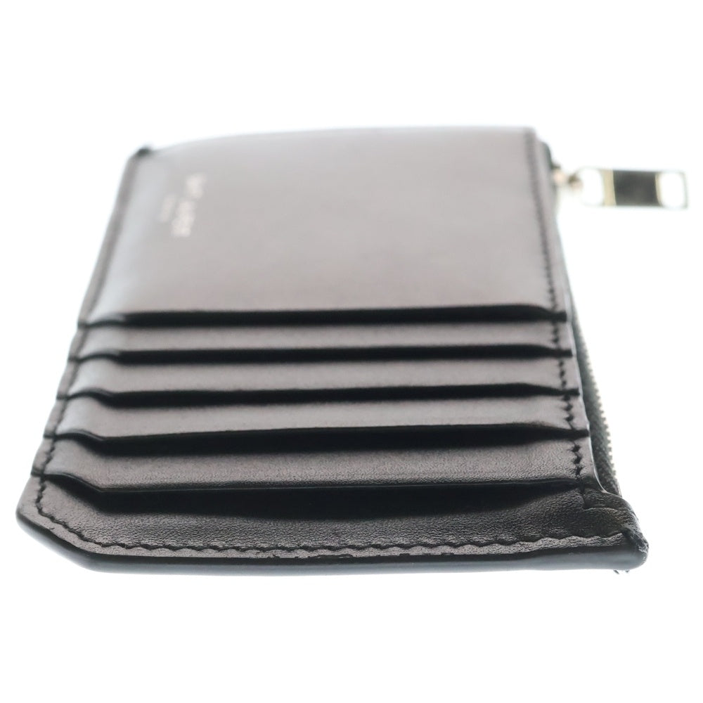 SAINT LAURENT PARIS(サンローランパリ) フロントロゴ レザー フラグメント カードケース ブラック 609362