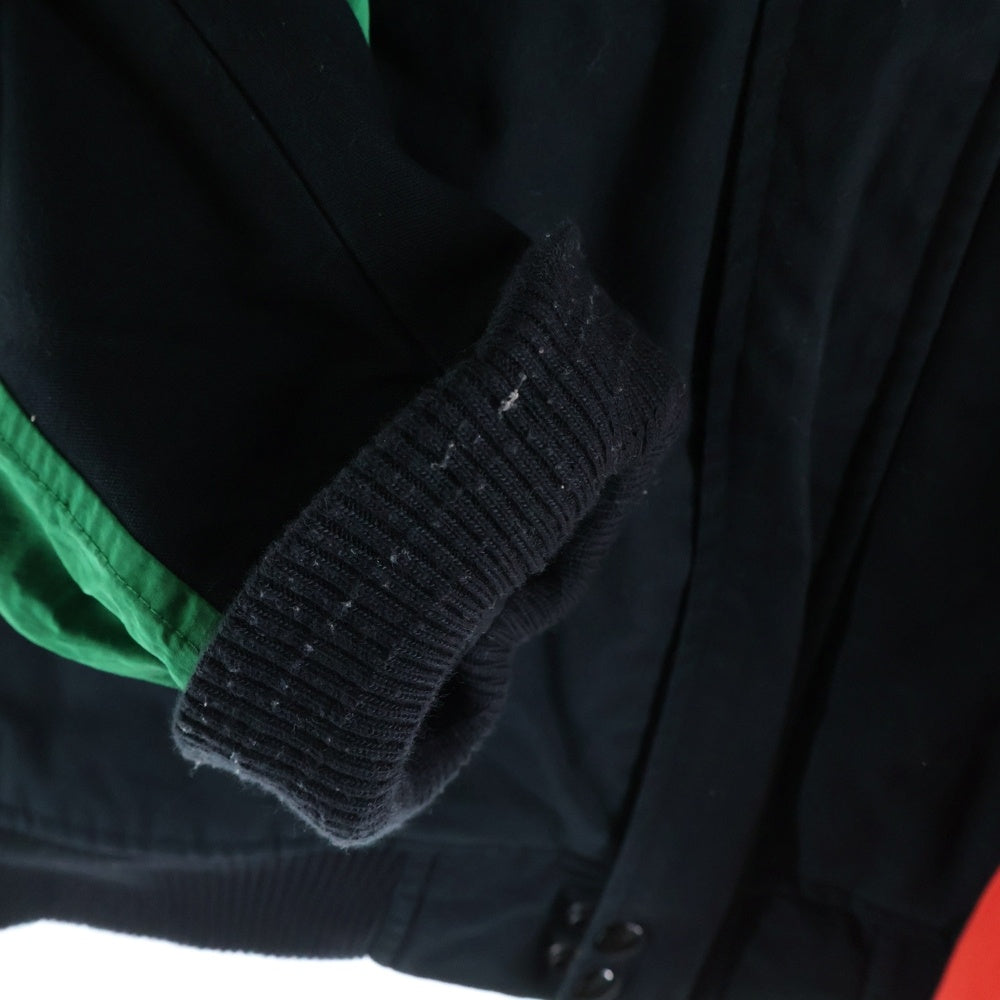 NIKE(ナイキ) REISSUE WOVEN JACKET リイシュー ウーブン ジップアップ ボンバージャケット ブラック CU4213-010