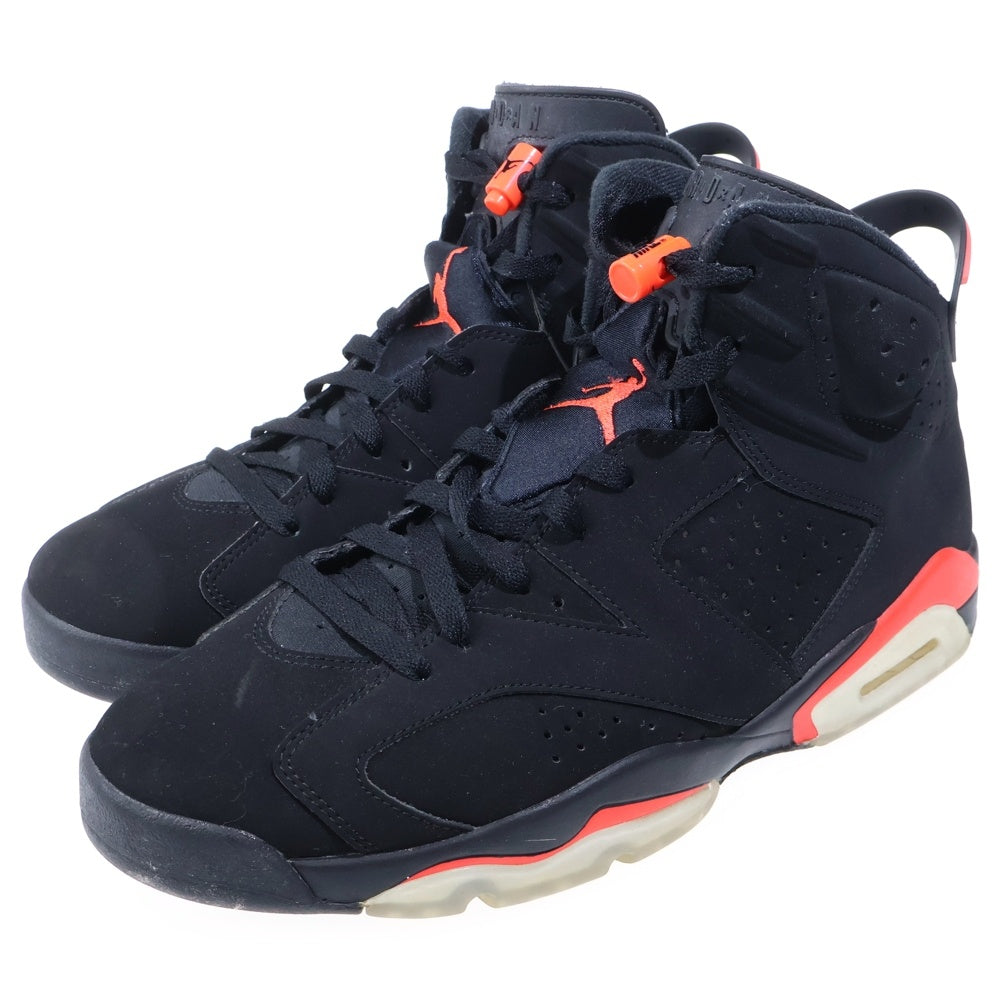 NIKE(ナイキ) AIR JORDAN 6 RETRO OG BLACK INFRARED エアジョーダン 6 インフラレッド ハイカットスニーカー ブラック/レッド US11/29cm 384664-060