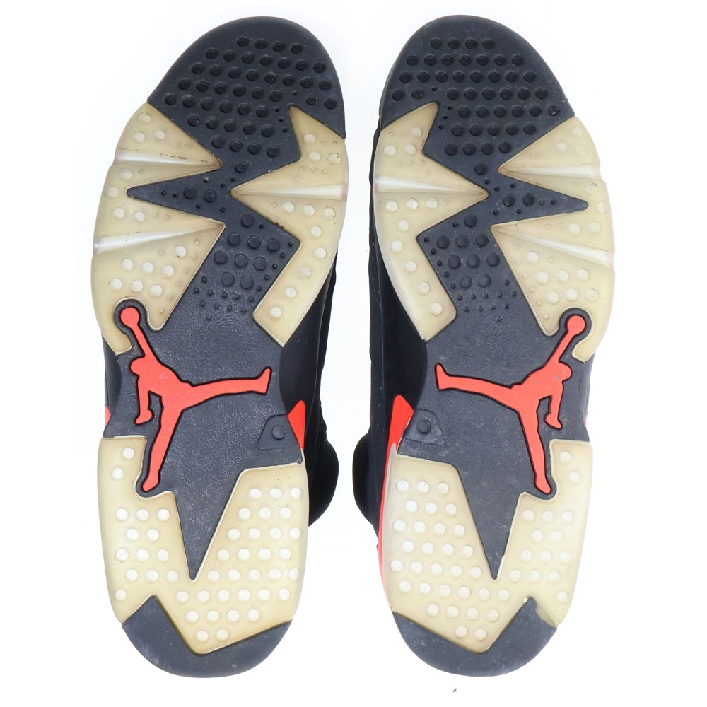 NIKE(ナイキ) AIR JORDAN 6 RETRO OG BLACK INFRARED エアジョーダン 6 インフラレッド ハイカットスニーカー ブラック/レッド US11/29cm 384664-060