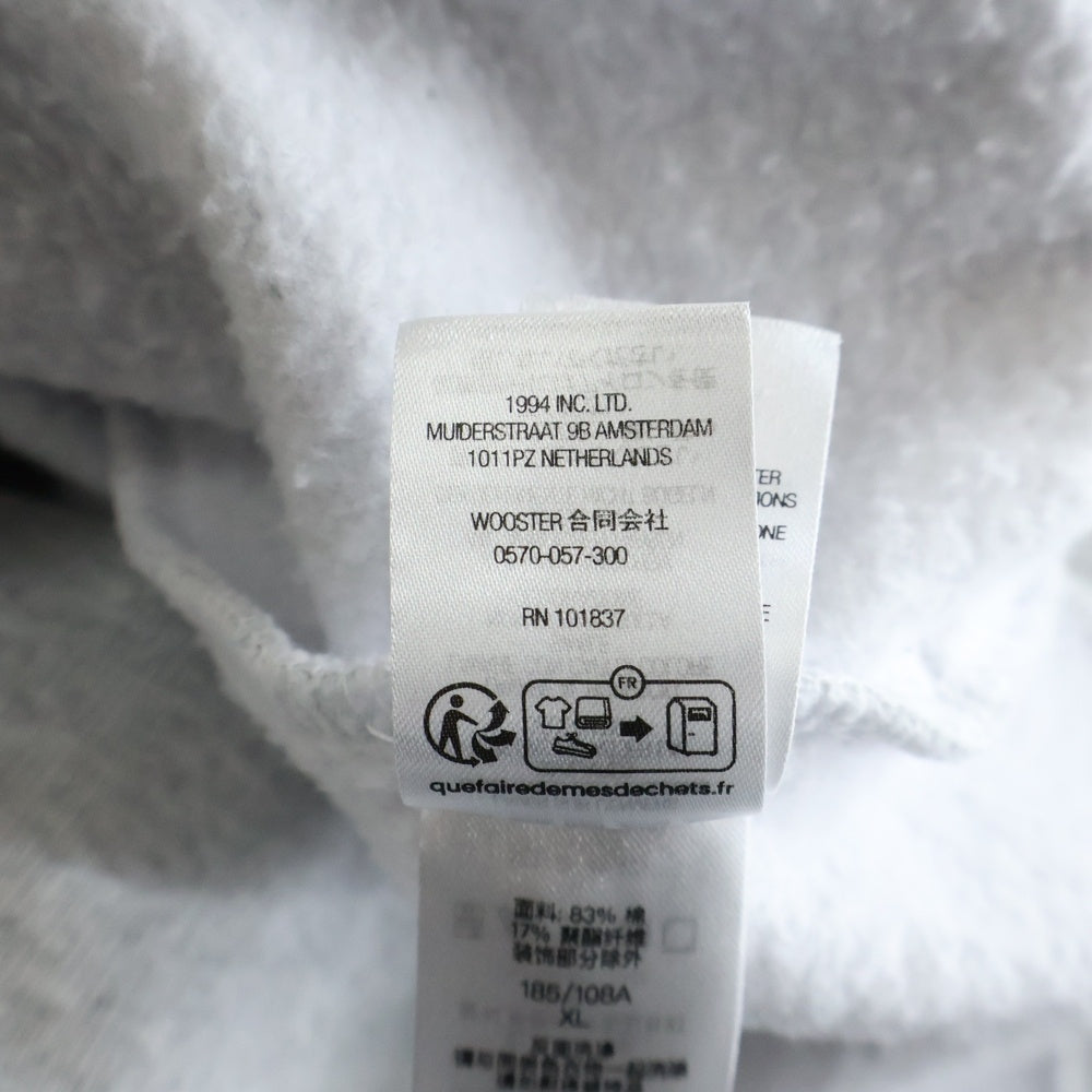 SUPREME(シュプリーム) 24AW Collegiate Half Zip Pullover カレッジエイト ハーフ ジップ プルオーバー スウェットトレーナー グレー