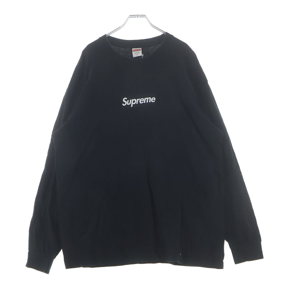 SUPREME(シュプリーム) 17AW Box Logo L/S Tee ボックスロゴ ロングスリーブ クルーネック長袖Tシャツ カットソー ブラック