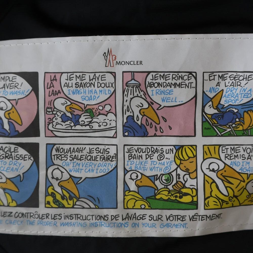 MONCLER(モンクレール) 19AW CLUNY クルーニー ファー フーデッド ジップアップ ダウンコート ジャケット レディース ブラック E20914138025