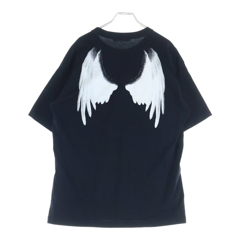 UNDERCOVER(アンダーカバー) 25AW WING T-SHIRT ウィングプリント 半袖Tシャツ カットソー ブラック/ホワイト UC2E2803