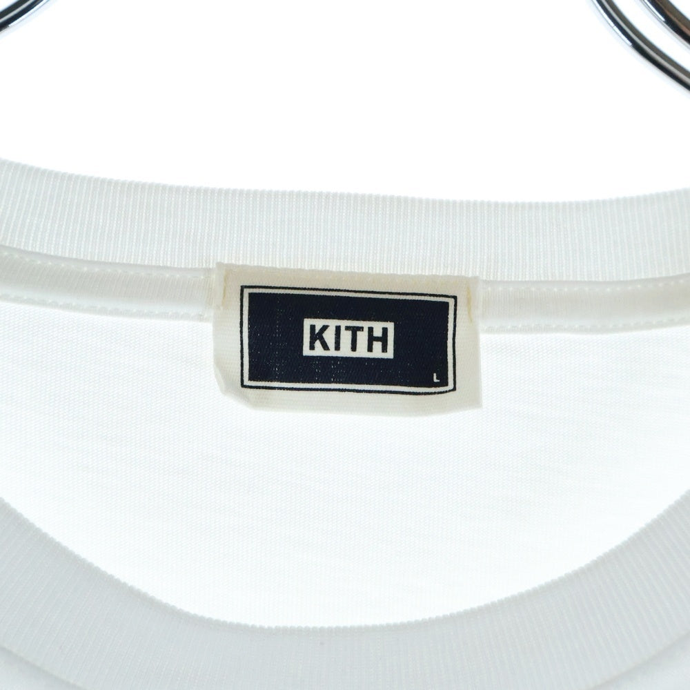KITH(キス) 25AW KITHMAS ELF TEE キスマス エルフ 半袖Tシャツ カットソー ホワイト KHM034412