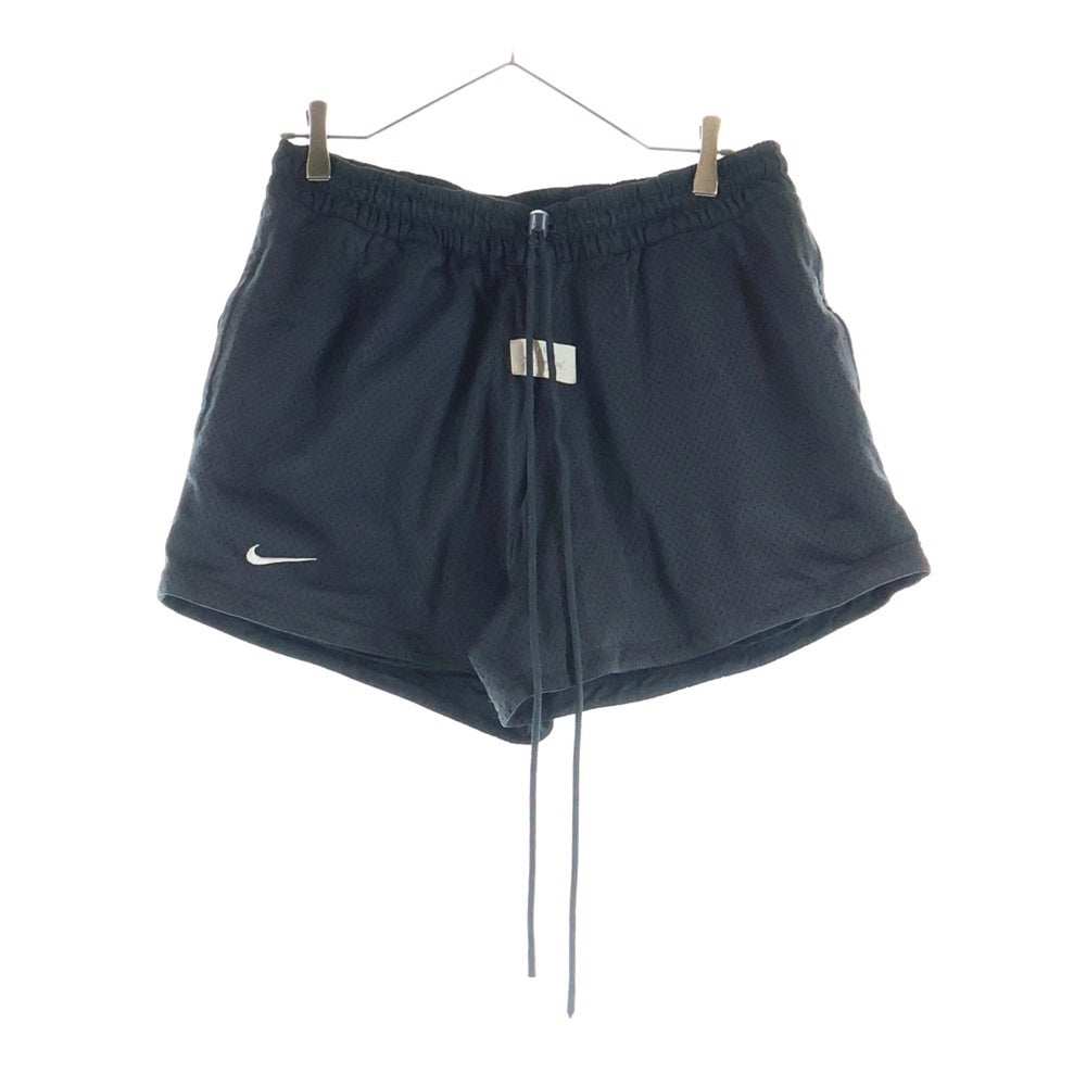 NIKE(ナイキ) ×FEAR OF GOD ×NBA NRG W BASKETBALLS SHORT フィアーオブゴット エヌビーエー メッシュバスケットハーフパンツ ショーツ ブラック CU4690-010