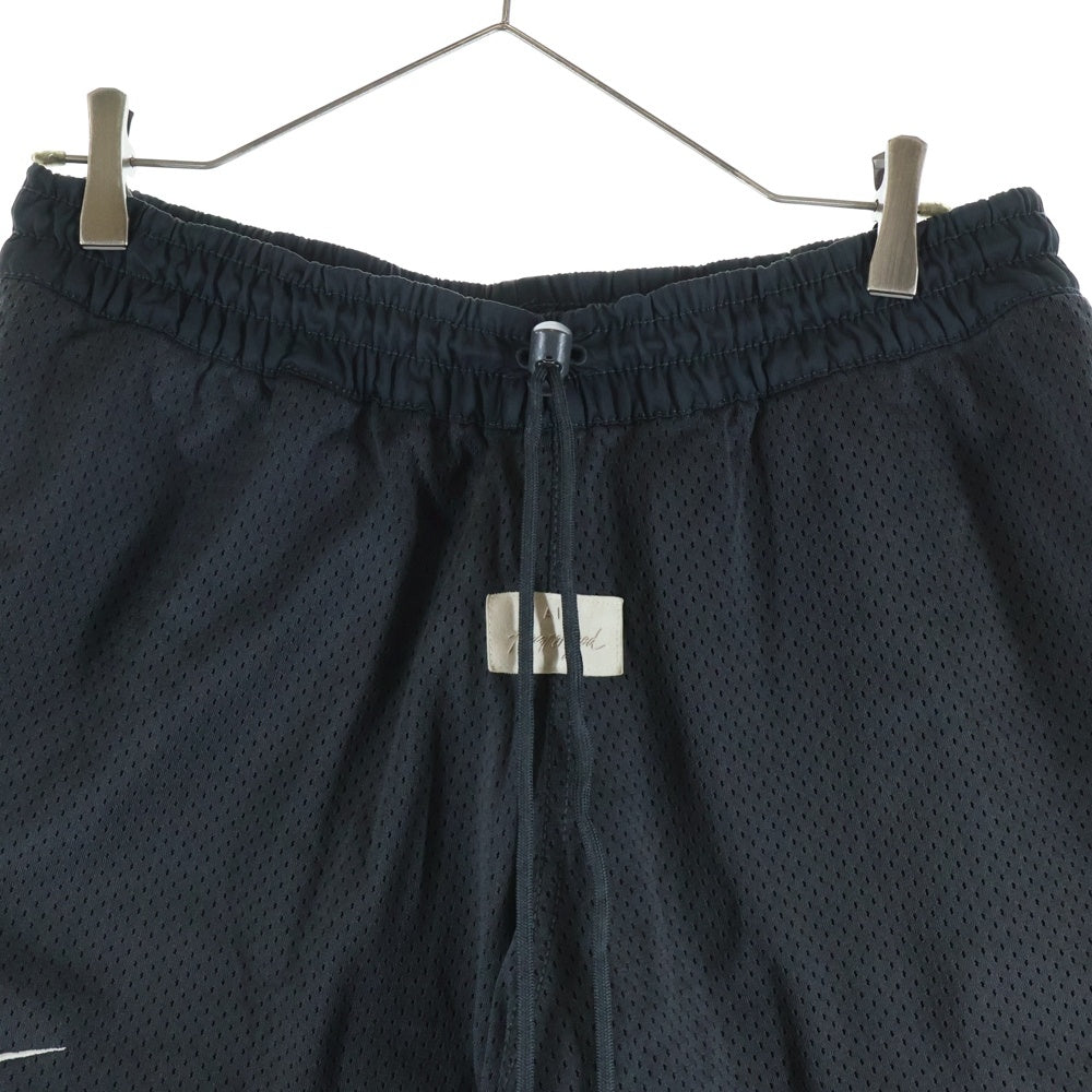 NIKE(ナイキ) ×FEAR OF GOD ×NBA NRG W BASKETBALLS SHORT フィアーオブゴット エヌビーエー メッシュバスケットハーフパンツ ショーツ ブラック CU4690-010