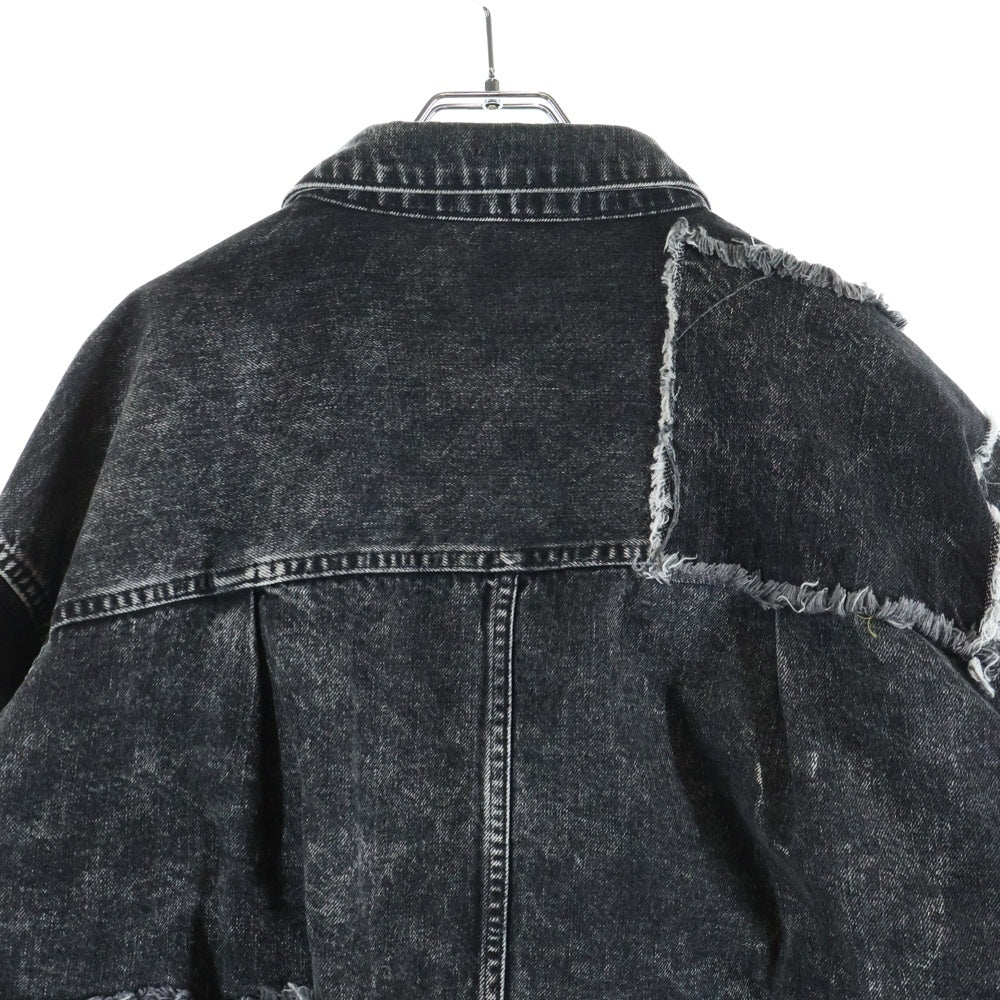 Name.(ネーム) 23AW ARP REMAKE 1ST DENIM JACKET デニムジャケット ブラック NMJK-001