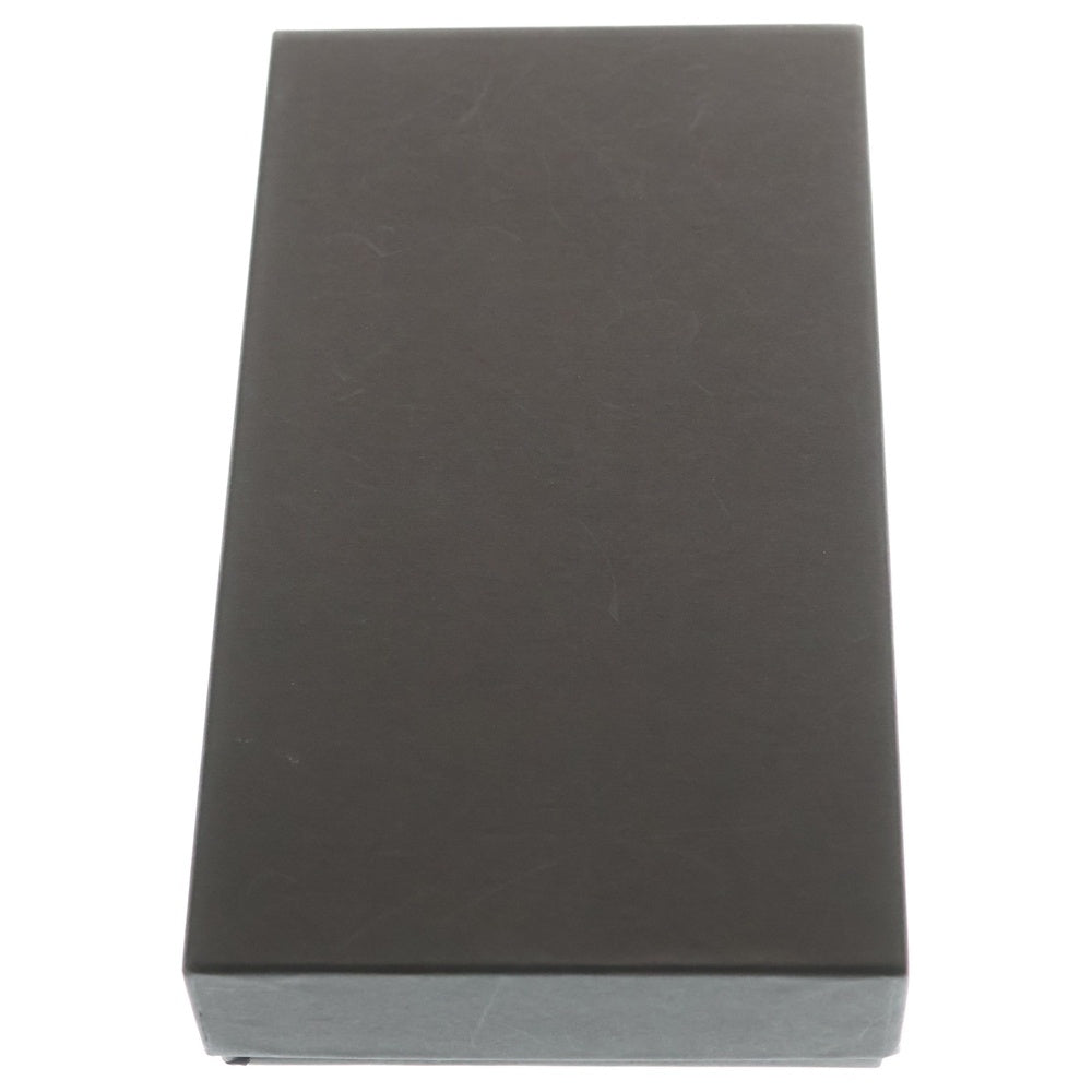 ISAMU KATAYAMA BACKLASH(イサムカタヤマバックラッシュ) GUIDI CALF ROUND FASTNER WALLET グイディ オイルカーフレザー ラウンドジップウォレット 長財布 ブラック 345-15