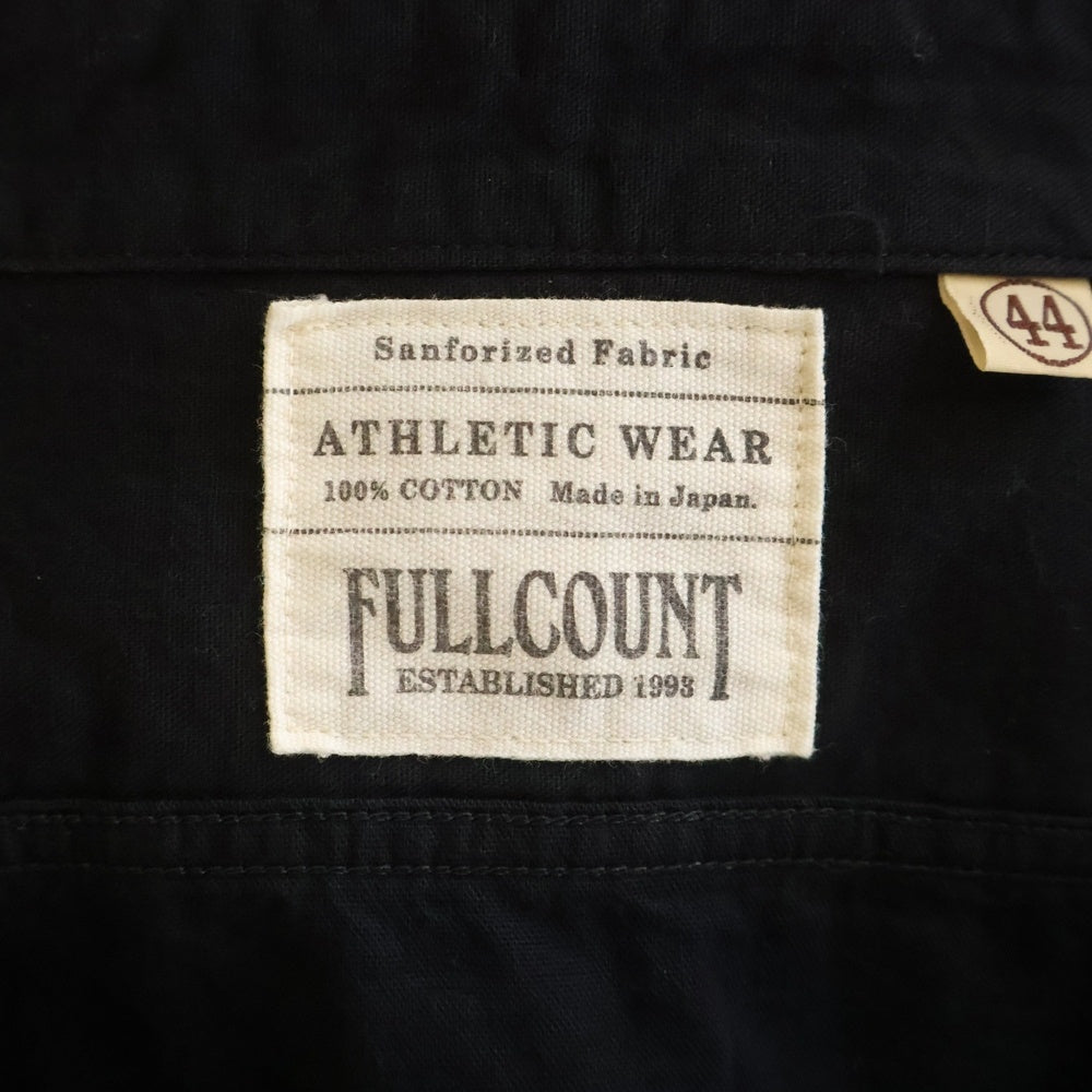 FULLCOUNT(フルカウント) 4810 CHAMBRAY SHIRT 長袖シャンブレーシャツ ブラック 4810-22-1000-36