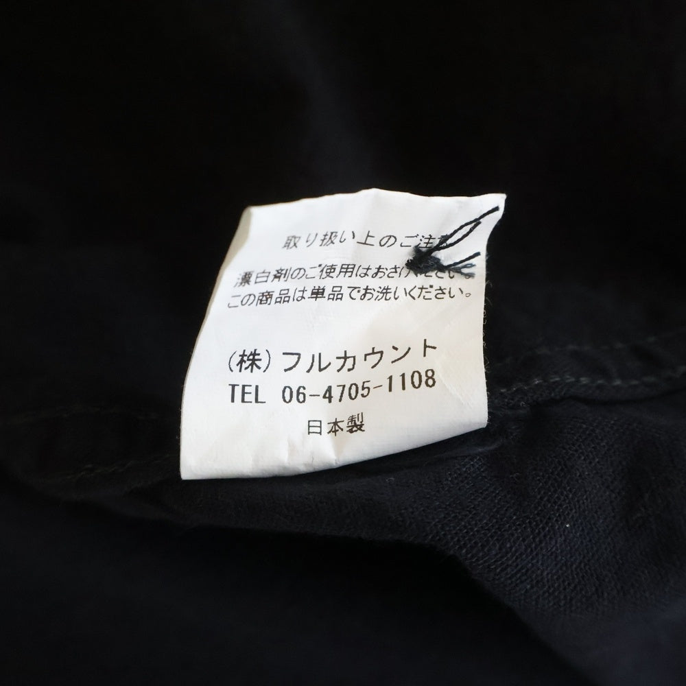 FULLCOUNT(フルカウント) 4810 CHAMBRAY SHIRT 長袖シャンブレーシャツ ブラック 4810-22-1000-36