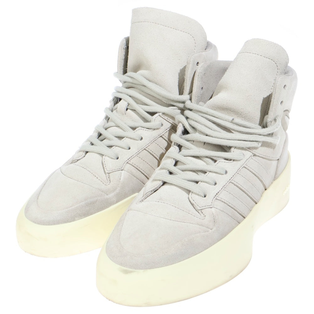 adidas(アディダス) ×FEAR OF GOD ATHLETICS 86 HI SESAME フィアオブゴッド アスレチック セサミ ハイカットスニーカー グレー US9.5/27.5cm IF6683