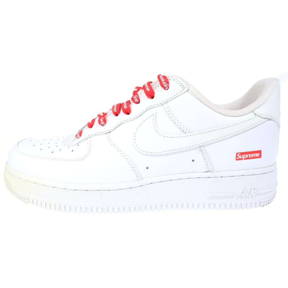 NIKE(ナイキ) ×SUPREME AIR FORCE 1 LOW シュプリーム エア フォース ローカットスニーカー ホワイト US8.5/26.5cm CU9225-100