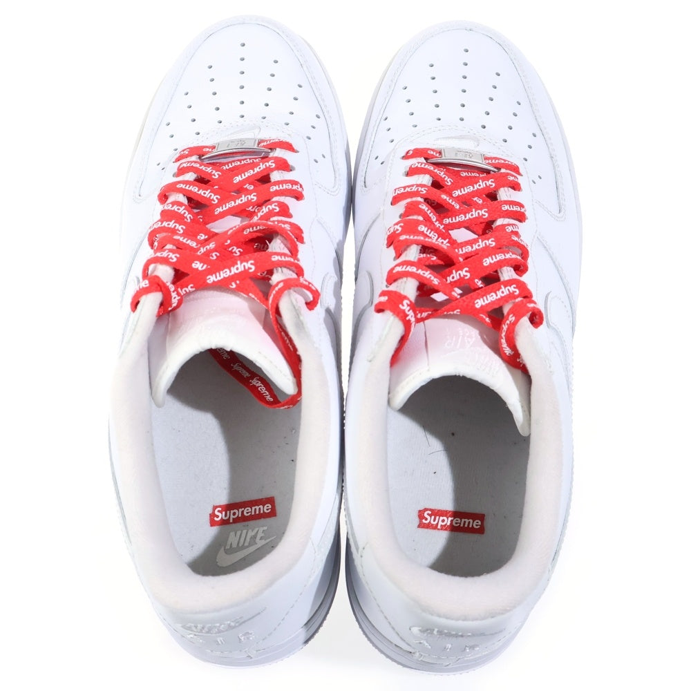 NIKE(ナイキ) ×SUPREME AIR FORCE 1 LOW シュプリーム エア フォース ローカットスニーカー ホワイト US8.5/26.5cm CU9225-100