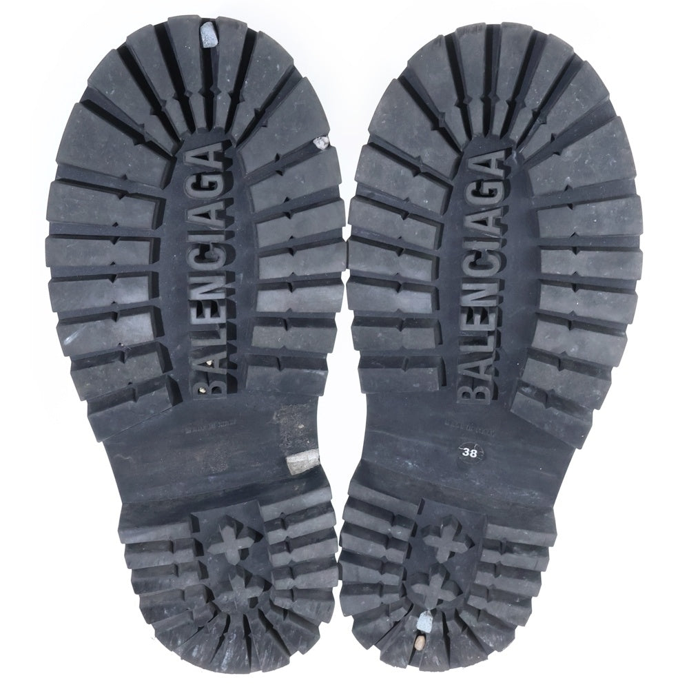 BALENCIAGA(バレンシアガ) 25SS WMNS STRIKE PRATFORM DARBY ウィメンズ プラットフォーム ダービー 厚底ローカットスニーカー レディース ブラック 820930