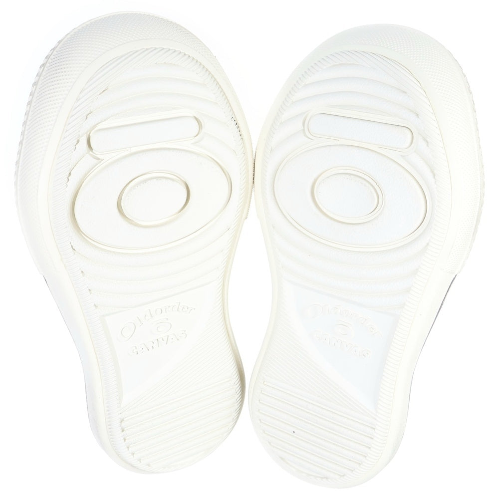 OLD ORDER(オールドオーダー) CANVAS DENIM OFF WHITE キャンバスデニム ローカットスニーカー ブルー/オフホワイト レディース US5/24cm O2320751
