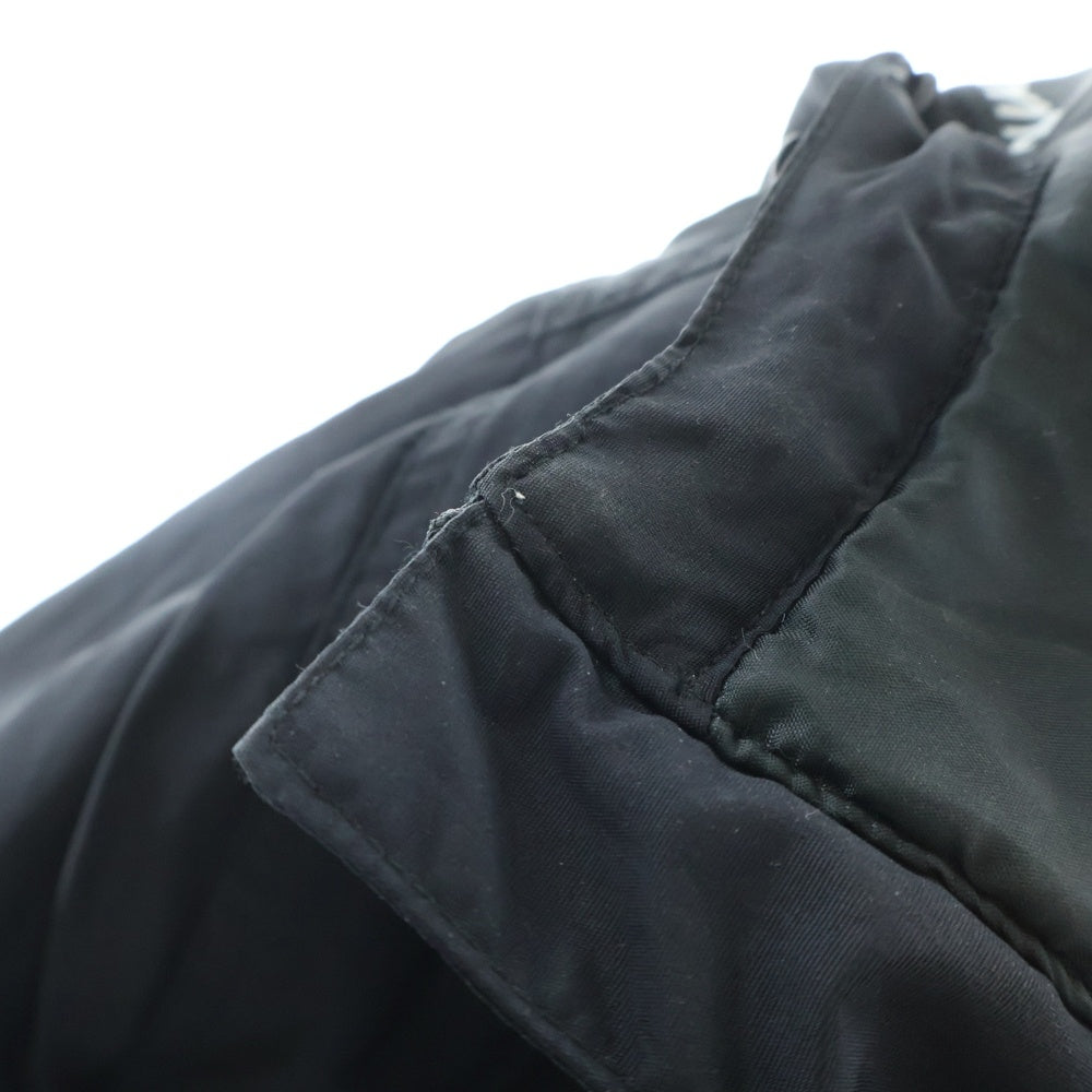 SUPREME(シュプリーム) 17AW Hooded Logo Half Zip Pullover フーデッドロゴ ハーフジップ プルオーバージャケット ブラック