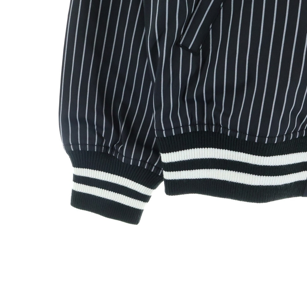 SUPREME(シュプリーム) 14SS ×COMME des GARCONS SHIRT Reversible Varsity Baseball Jacket コムデギャルソンシャツ リバーシブル バーシティ ベースボールジャケット ブラック