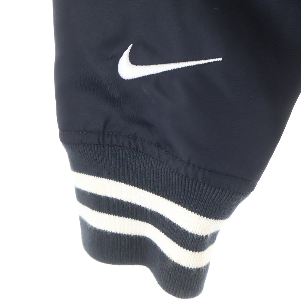SUPREME(シュプリーム) 18SS ×NIKE ×NBA Teams Warm Up Jacket ナイキ エヌビーエー チーム ウォームアップジャケット スタジャン ブルゾン ブラック AO3631-010
