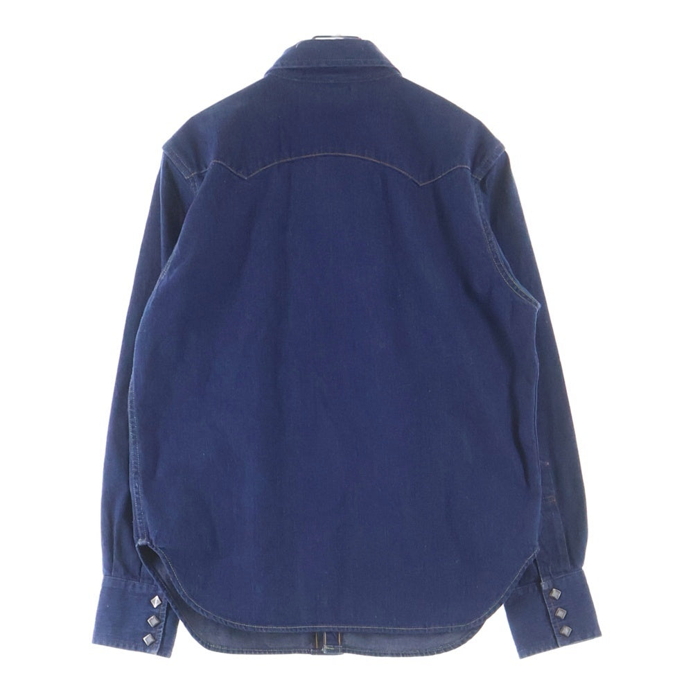 TENDERLOIN(テンダーロイン) T-WESTERN DENIM SHT 長袖ウエスタンデニムシャツ インディゴ