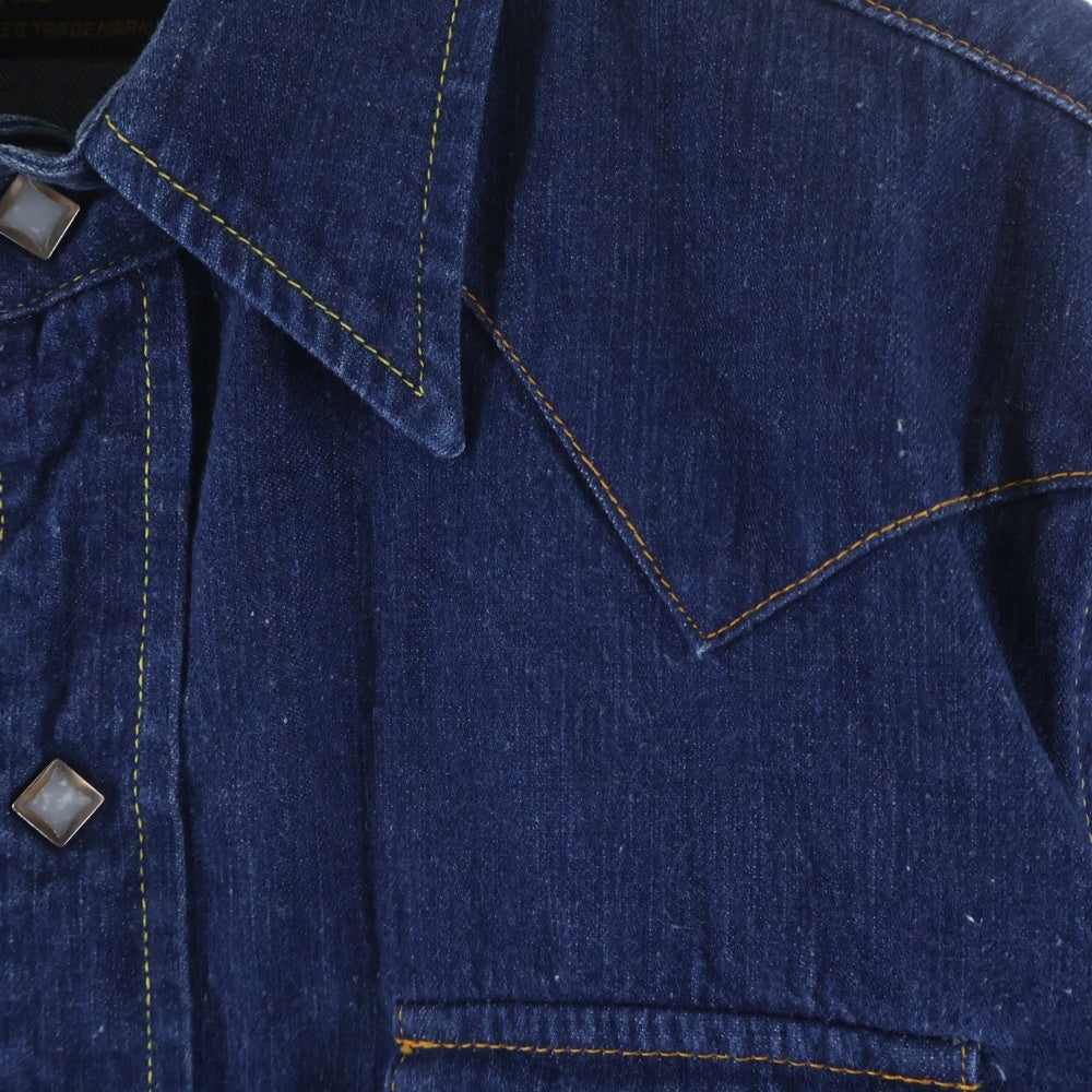 TENDERLOIN(テンダーロイン) T-WESTERN DENIM SHT 長袖ウエスタンデニムシャツ インディゴ