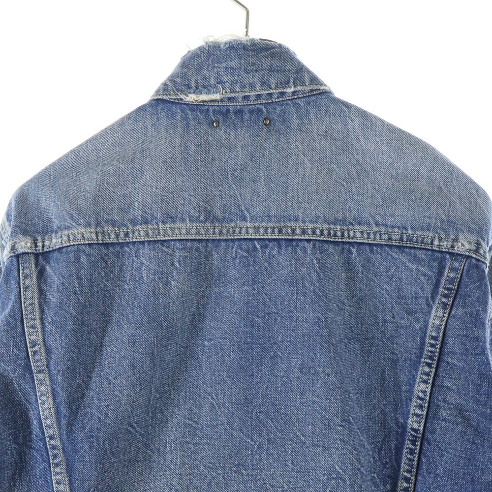 MINEDENIM(マインデニム) 18AW ダメージ加工 デニムトラッカージャケット インディゴ 1808-8001-85-022