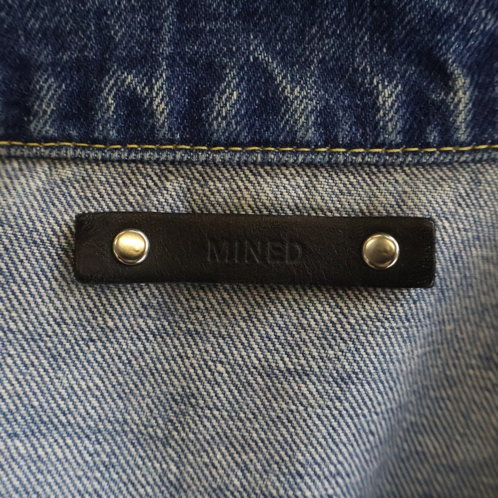 MINEDENIM(マインデニム) 18AW ダメージ加工 デニムトラッカージャケット インディゴ 1808-8001-85-022