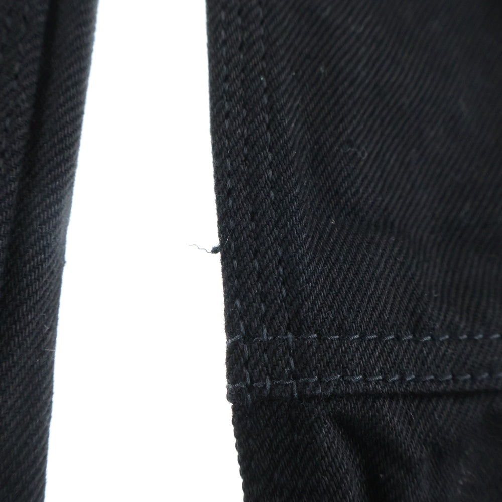 MINEDENIM(マインデニム) 24AW DOULE KNEE DENIM WORK PS RGD ダブルニー デニムワークパンツ ブラック 2411-7001-90-302