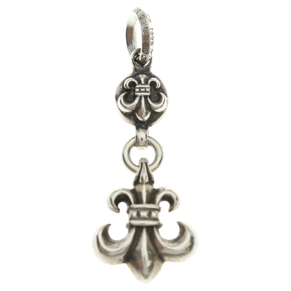 CHROME HEARTS(クロムハーツ) 1BALL BS FLEUR 1ボールBSフレアチャーム ペンダントトップ シルバー BCA198