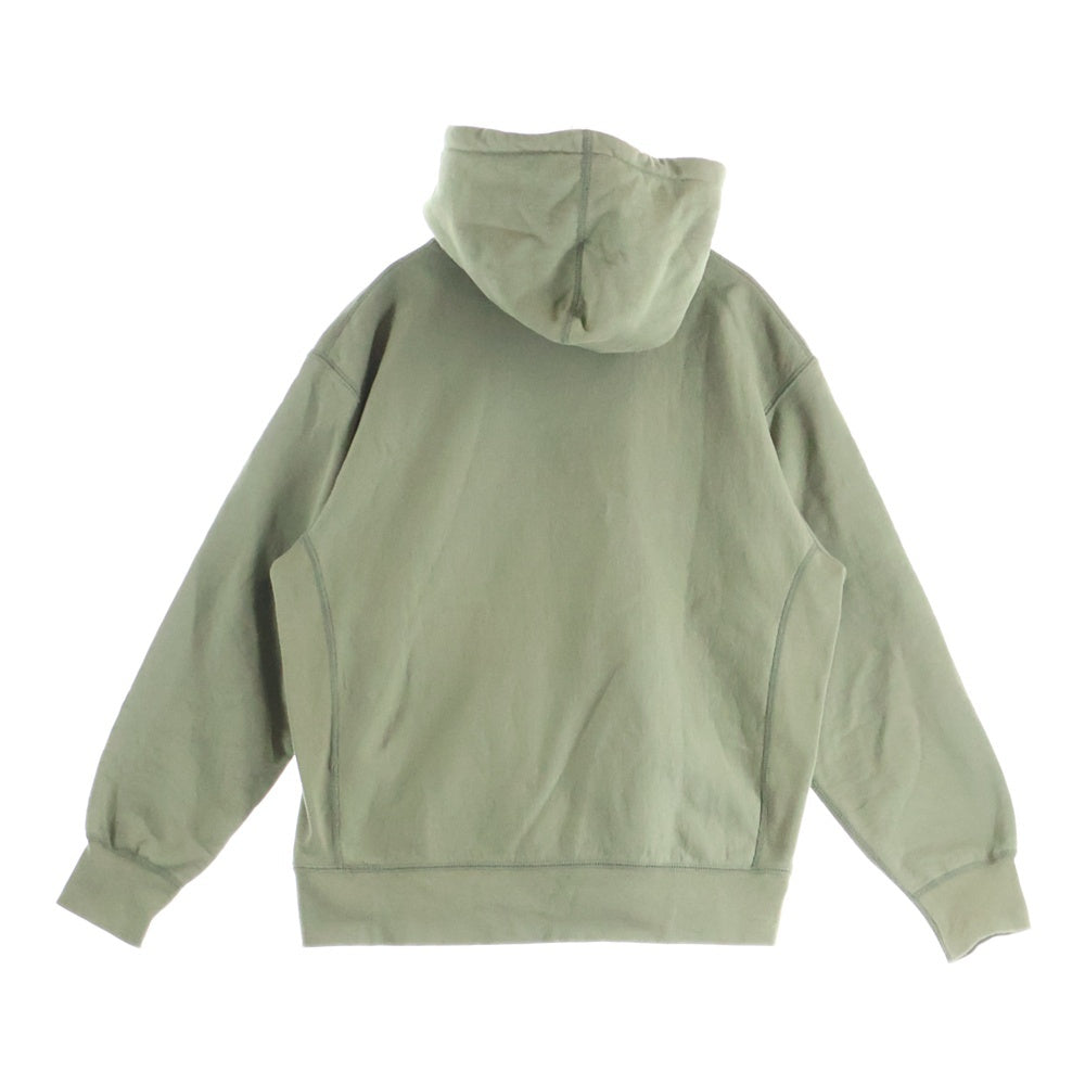 SUPREME(シュプリーム) 20AW Cross Box Logo Hooded Sweatshirt クロスボックスロゴ スウェット プルオーバーパーカー カーキ