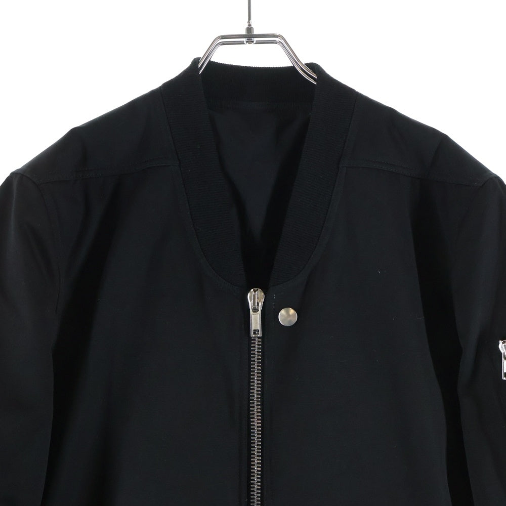 Rick Owens(リックオウエンス) 17AW FAUN FLIGHT BOMBER フォーン フライト ボンバージャケット ブラック RU17F8796-DT