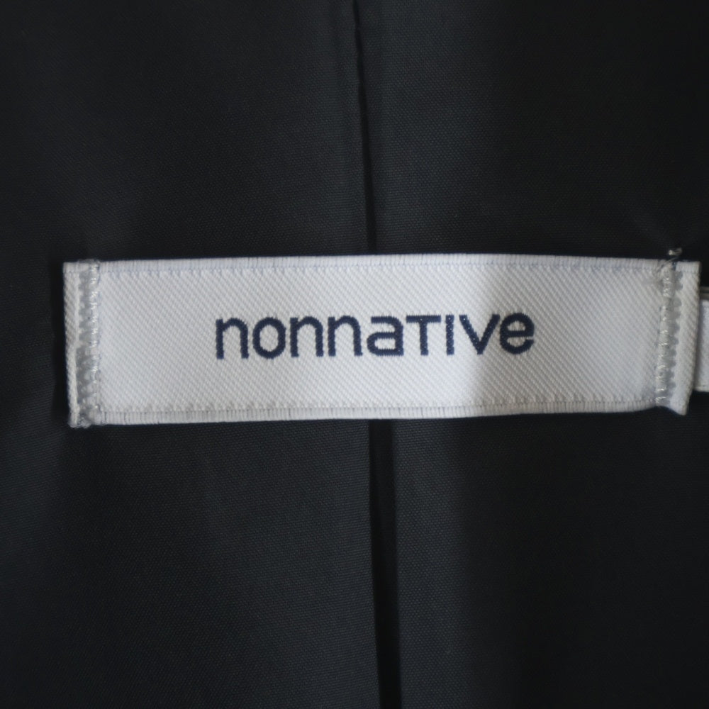 nonnative(ノンネイティブ) 15AW RIDER BLOUSON COW LEATHER カウレザー ダブルライダースジャケット ブラック NN-J2816