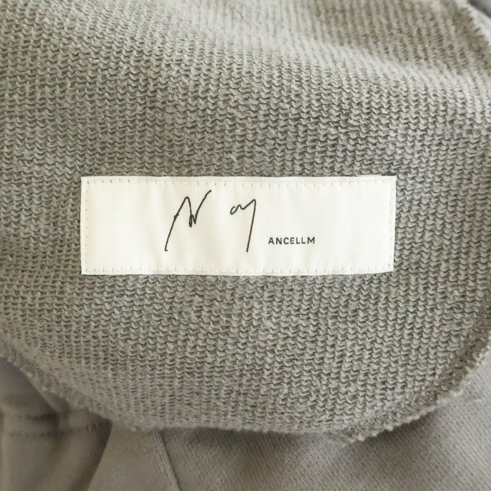 ANCELLM(アンセルム) TUCK SWEAT PANTS タックワイド スウェットパンツ グレー ANC-PT89