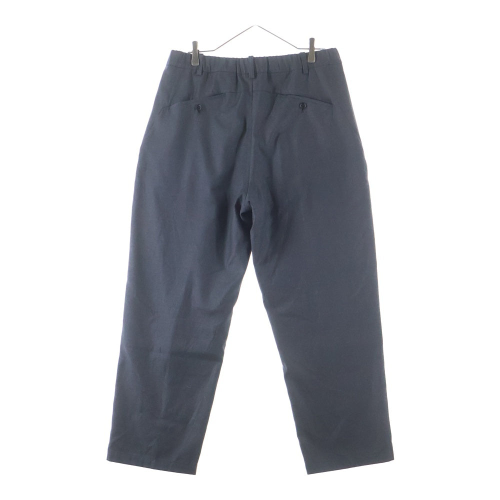 GOLDWIN(ゴールドウィン) LORO PIANA ONE TUCK WOOL RELAX PANTS ロロピアーナ ワンタック ウール リラックスパンツ グレー GL74356