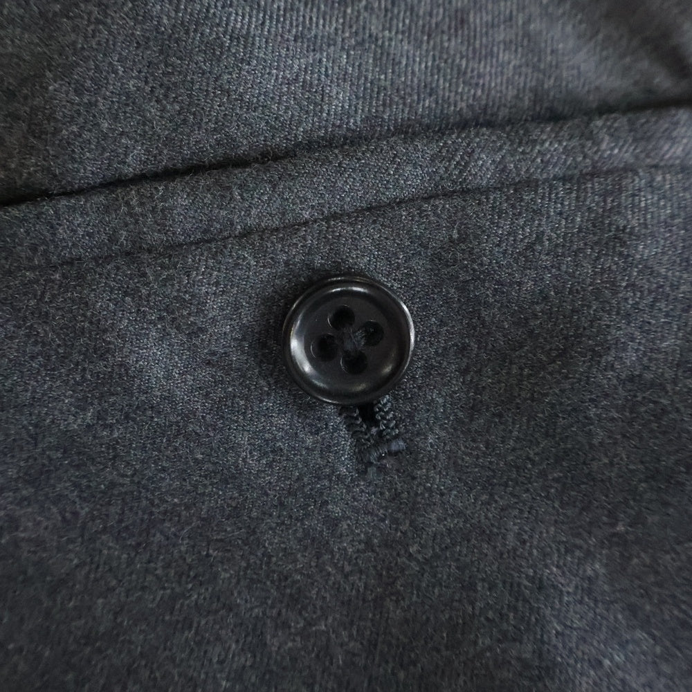 GOLDWIN(ゴールドウィン) LORO PIANA ONE TUCK WOOL RELAX PANTS ロロピアーナ ワンタック ウール リラックスパンツ グレー GL74356