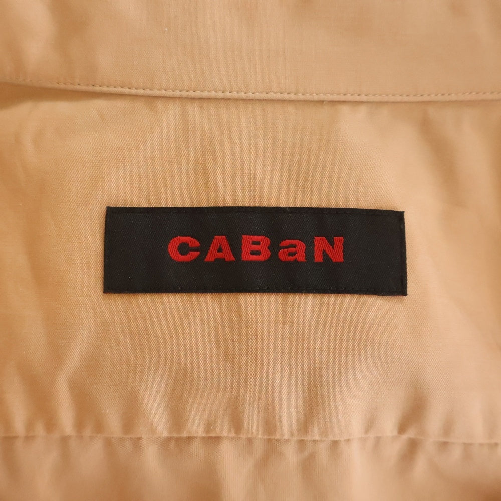 CABaN(キャバン) コットン シャンブレー ハーフスリーブシャツ オレンジ 59-05-21-05002