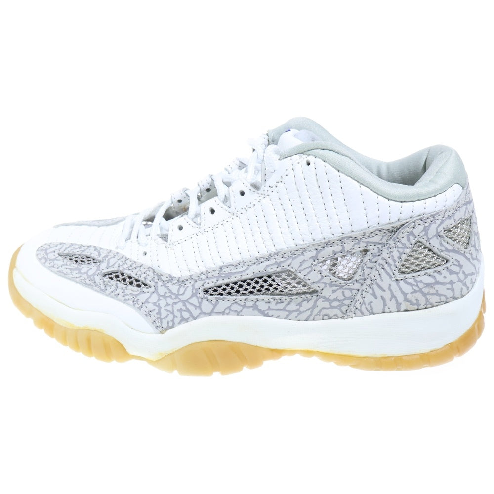 NIKE(ナイキ) 【観賞用1996年製】 AIR JORDAN 11 LOW RETRO IE OG COBALT エアジョーダン11 レトロ IE OG コバルト ローカットスニーカー ホワイト US9/27cm 130270-101