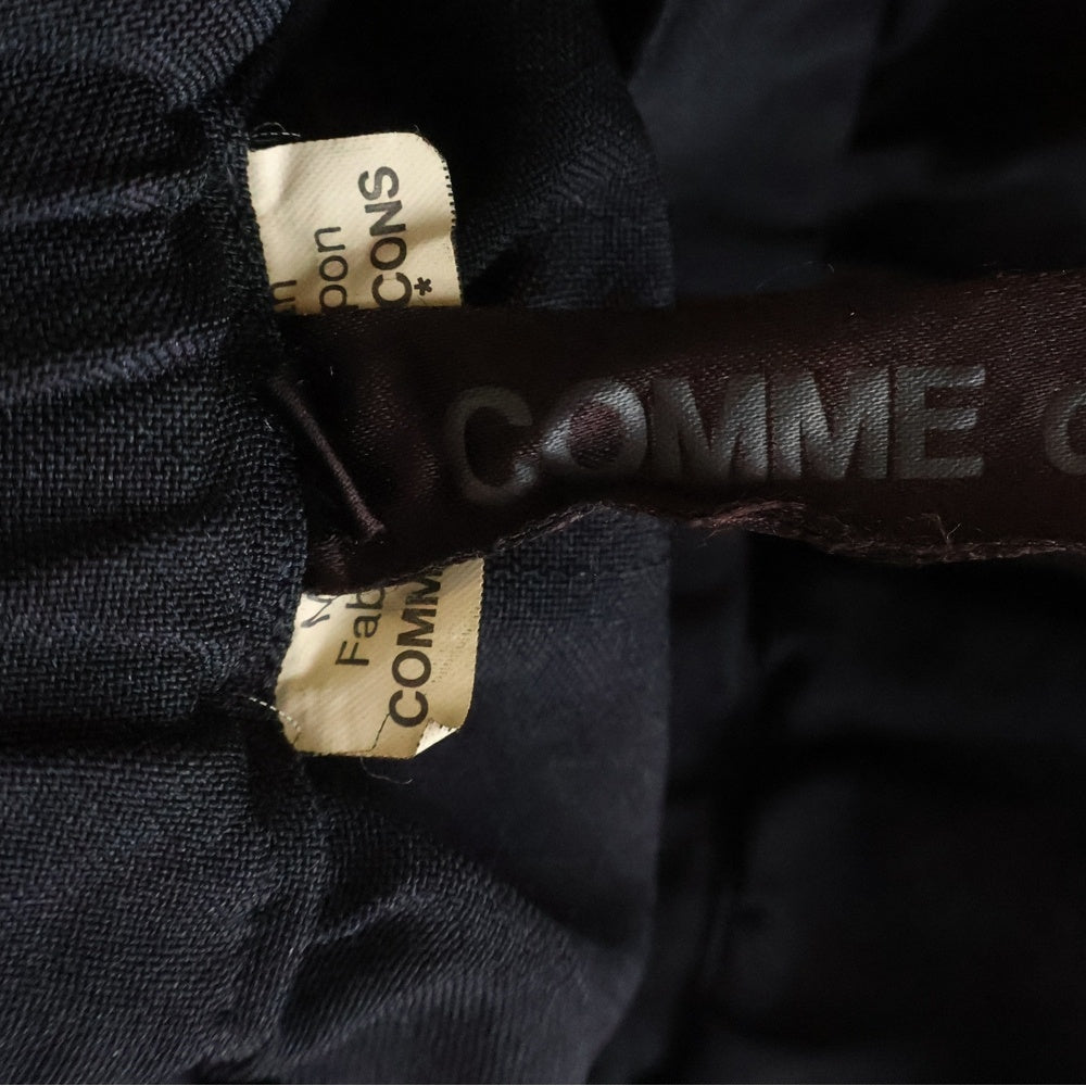 COMME des GARCONS(コムデギャルソン) フリルデザイン ミディ丈 ボリュームスカート レディース ブラック GS-S003