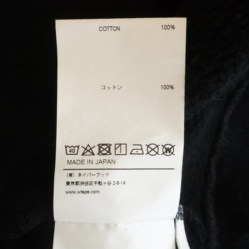 WTAPS(ダブルタップス) 23AW OBJ 01 HOODY COTTON PROTECT 両面ロゴ