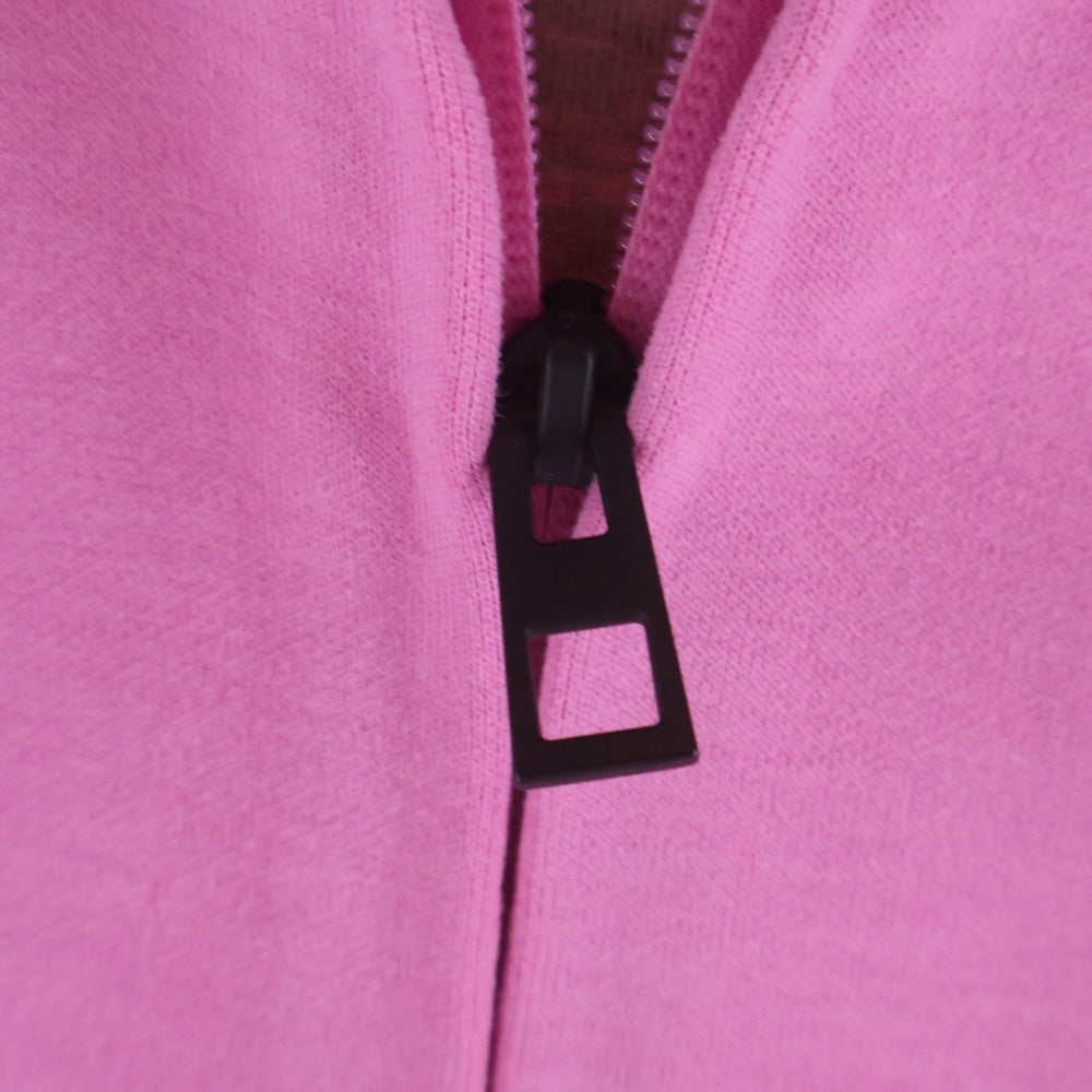 LOEWE(ロエベ) 24SS ×ON HOODIE IN TECHNICAL JERSEY テクニカルジャージー フーデットジップアップパーカー ピンク H929Y25J01