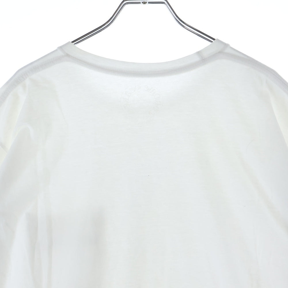 CHROME HEARTS(クロムハーツ) FLEURKNEE TEE フレアニー プリント クルーネック 半袖Tシャツカットソー ホワイト