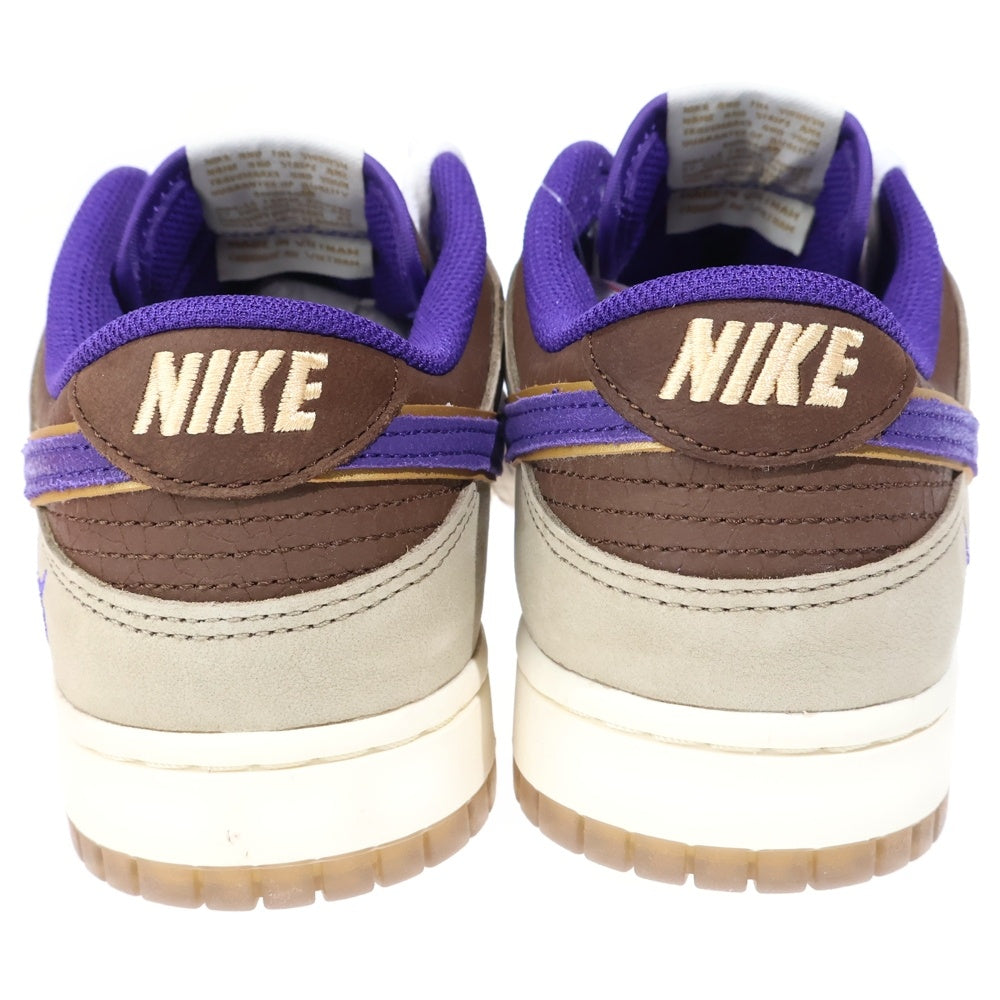 NIKE(ナイキ) DUNK LOW PRM SETSUBUN ダンク プレミアム 節分 ローカットスニーカー ブラウン/パープル US9.5/27.5cm DQ5009-268